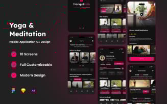 AuraBalance - Yoga & Meditation Mobile App