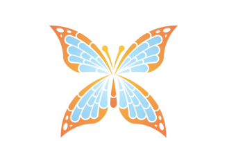 Beauty Butterfly Logo Template