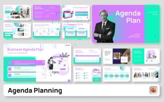 Business Agenda Plan PowerPoint Presentation Template