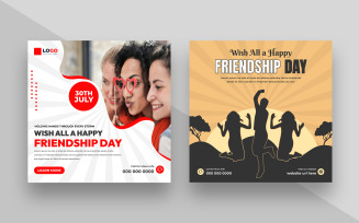 Friendship Day Social Media Post Design Ver-1