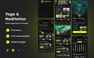 InnerPeace - Yoga & Meditation Mobile App