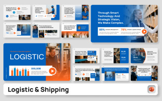 Logistic & Shipping PowerPoint Presentation Template