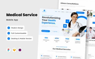 Medical Service - Doctors Appointment Landing Page