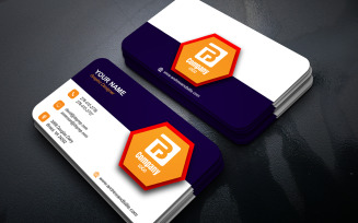 Modern Clean Business Card Templates Editable in Adobe Photoshop