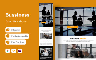 WorkIfy - Business Email Newsletter