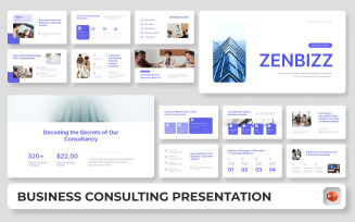 Zenbizz - Business Consulting PowerPoint Presentation Template