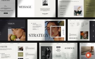 Brand Strategy branding Presentation Layout