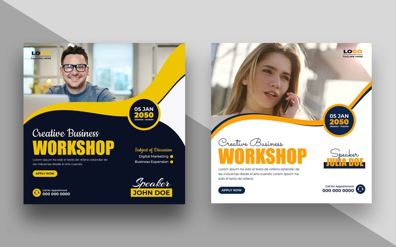 Business Conference Social Media Post Ver-5