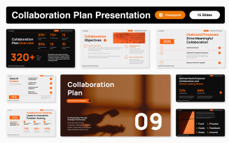 Collaboration Plan Presentation PowerPoint Template