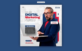 Corporate Marketing Social Media Design