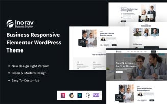 Inorav - Business Responsive Elementor WordPress Theme