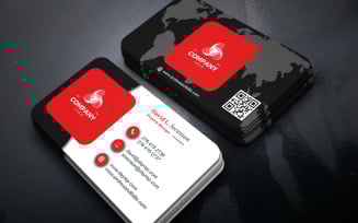 Minimal Creative Business Card Editable Photoshop Template