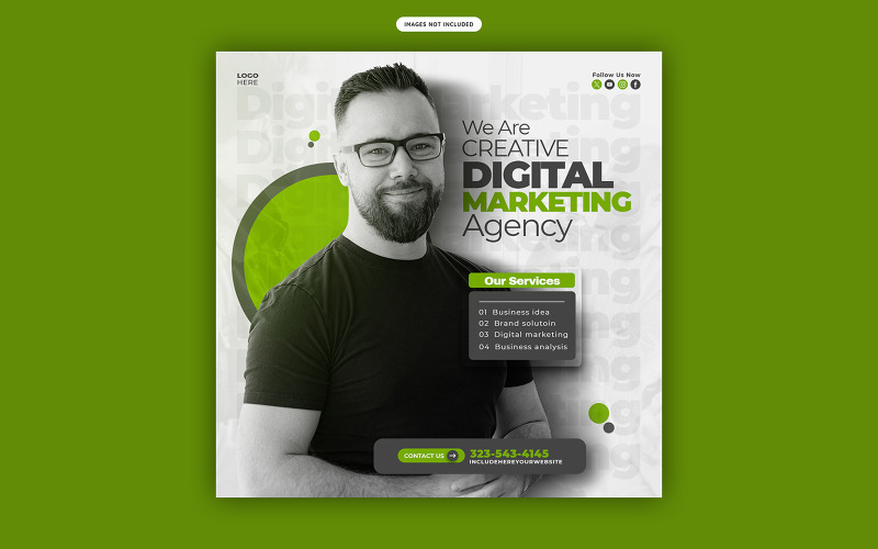 SEO Agency Social Media Template