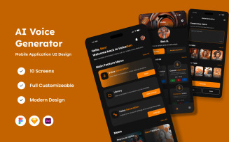 VoiceGen - AI Voice Generator Mobile App