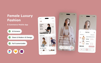Bloom - E-Commerce Mobile App for Female Luxury Fashion