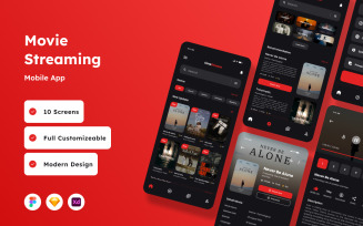 CineStream - Movie Streaming Mobile App