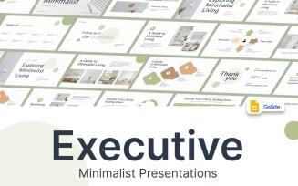 Executive Business Minimalist Google Slides