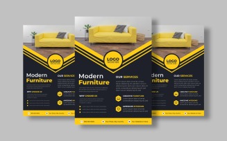 Furniture Sale Flyer Template Design Ver-1