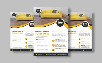 Furniture Sale Flyer Template Design Ver-2