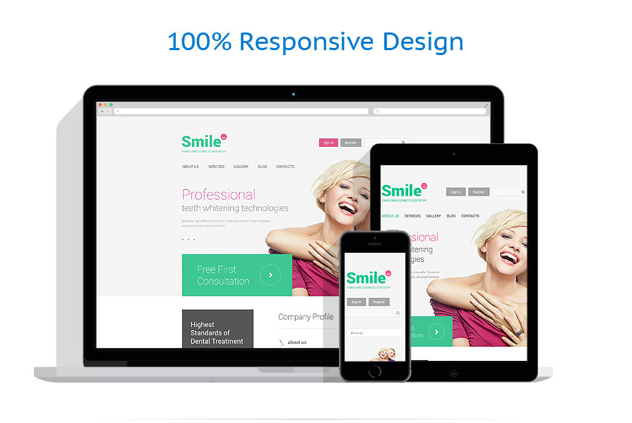 Family Dentistry Drupal Template
