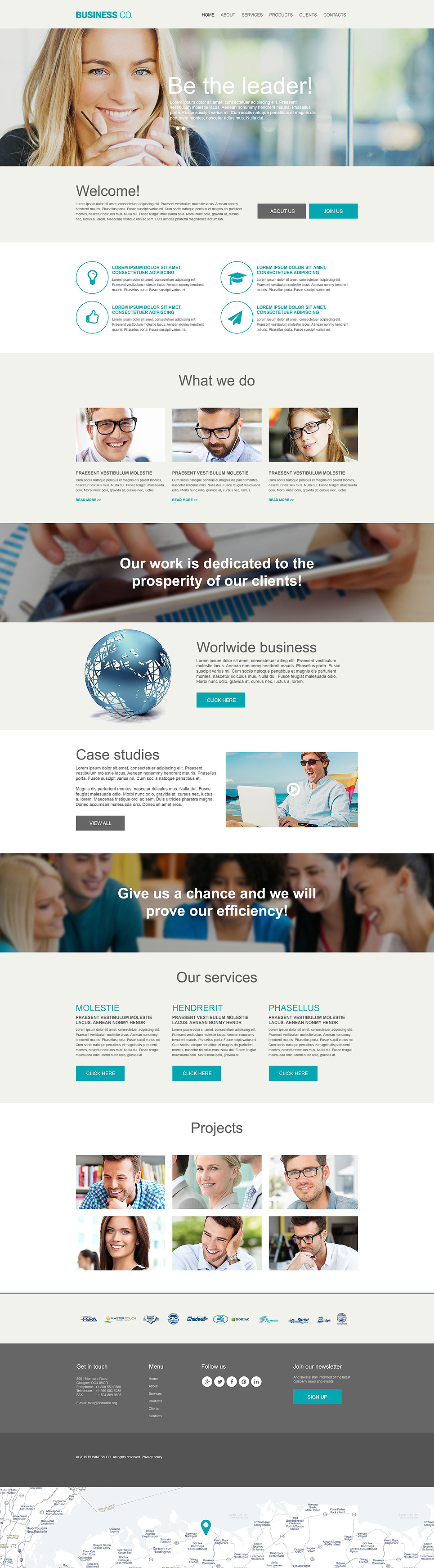 Business Muse Template New Screenshots BIG