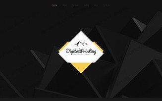 Digital Printing Website Template