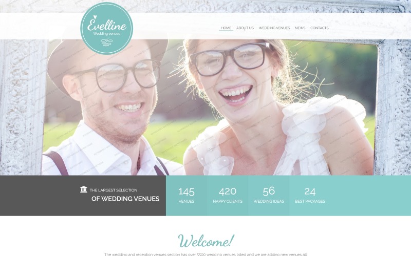 Evelline Website Template