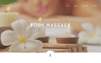 Harmony - Massage Salon Responsive Elegant Joomla Template
