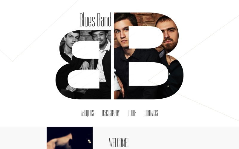 Music Website Template