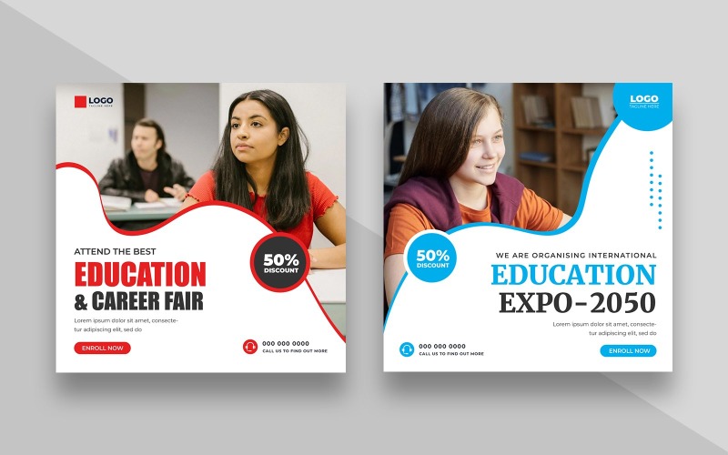 Education and Career Fair Social Media Post Ver-1