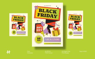Fun Modern Black Friday Flyer