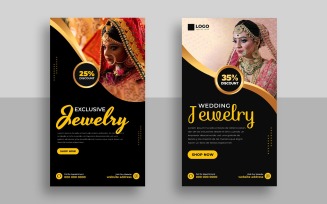 Jewelry Sale Social Media Story Template Ver-4