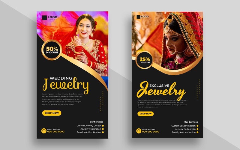 Jewelry Sale Social Media Story Template Ver-6