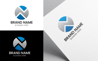 Letter Z initial business logo-999