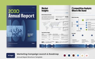 Marketing Campaign Roadmap Annual Report Brochure