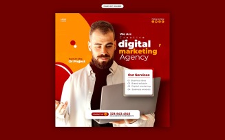 Modern Corporate Social Media Template