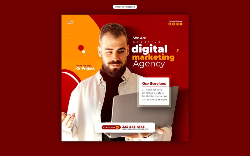 Modern Corporate Social Media Template