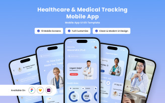 Sanity - Healthcare & Medical Tracking Mobile App