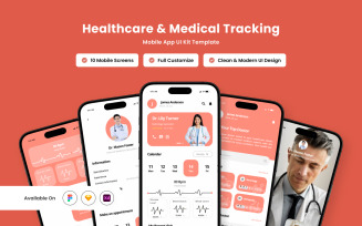 VitaWell - Healthcare & Medical Tracking Mobile App