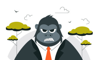 10 National Gorilla Suit Day Illustration
