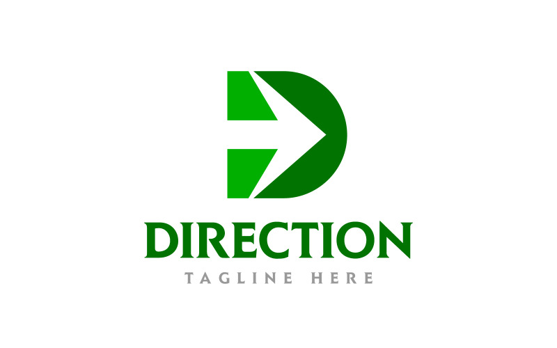 Letter D Direction Logo Design Digging Logo Logo Template