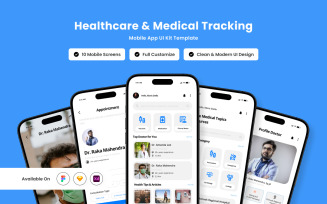 Mediquick - Healthcare & Medical Tracking Mobile App
