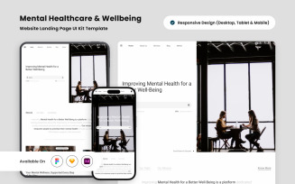 Mentara - Mental Wellness Landing Page