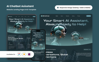 Orbichat - AI Chatbot Asisstant Landing Page