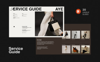 Service Guide Branding Presentation Template