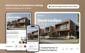 Swarnadipa - Modern Property Listing Page