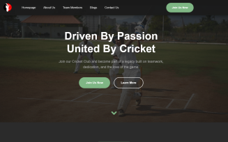 TishCricketHTML - Cricket HTML Template