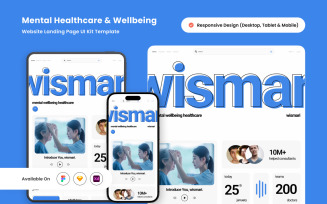 Wismari - Wellness Landing Page