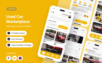 Caryuk – Used Car Marketplace UI Kit