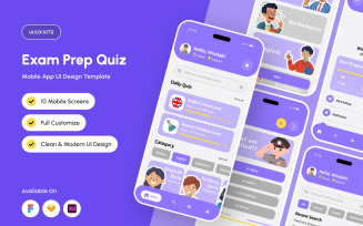 CerdasQ – Study Test UI Kit